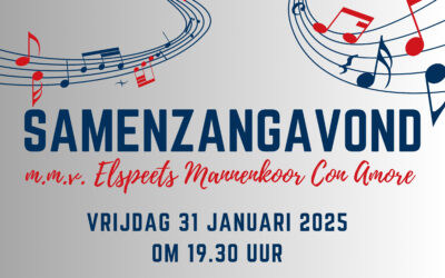 Zangavond t.b.v. werk Harmen en Tjitske